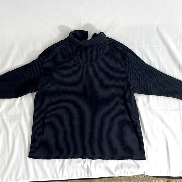 Excellent pre-owned condition Two Dog Island Women’s XL Blue Textured Cardigab - Picture 4 of 4